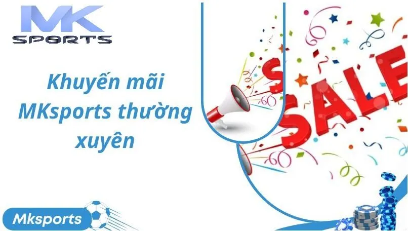 khuyến mãi MKsport thường xuyên